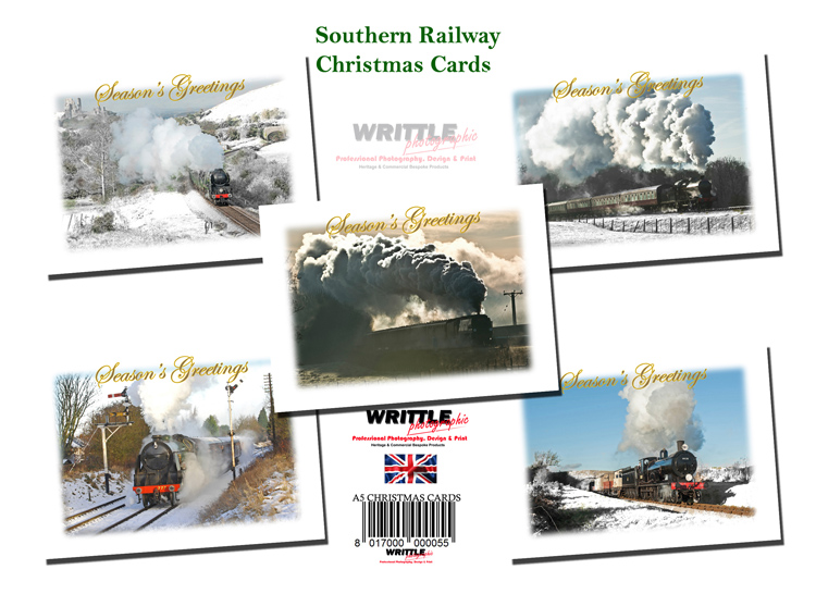 Southern Railway Christmas Cards Writtle Photographic