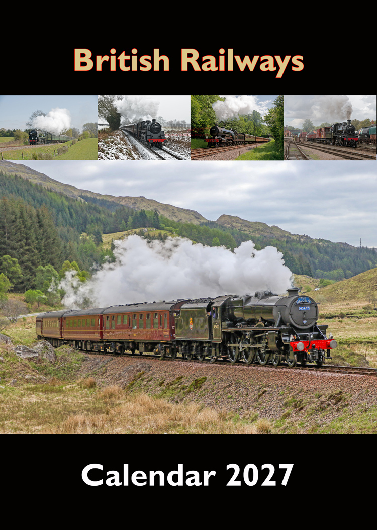BR STEAM CALENDAR cover 2027