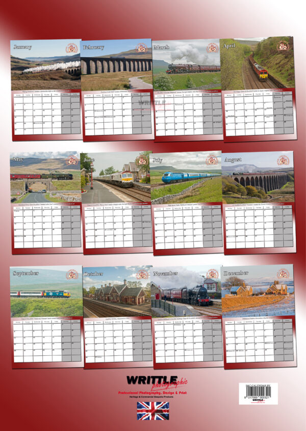 Settle – Carlisle Railway Calendar 2021 | Writtle Photographic