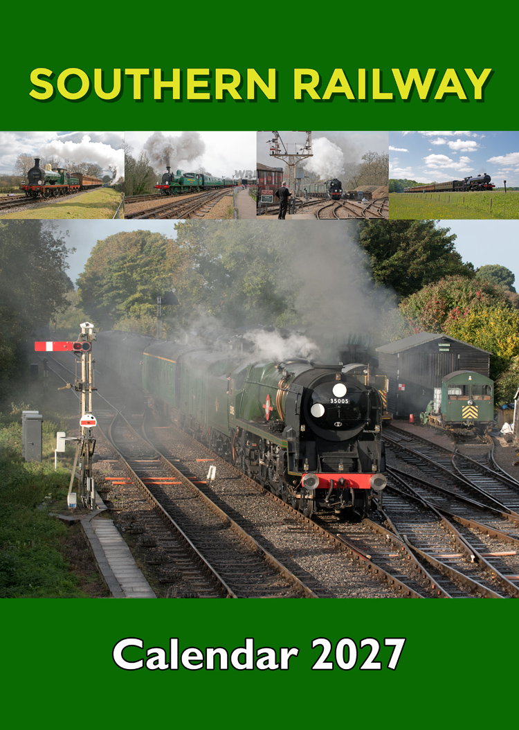 SOUTHERN RAILWAY CALENDAR COVER 2027